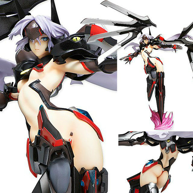 【中古即納】[FIG] μ-No.12- ブラックVer. BLAZBLUE CHRONOPHANTASMA(ブレイブルー クロノファンタズマ) 完成品 フィギュア FREEing(フリーイング)(20140516)