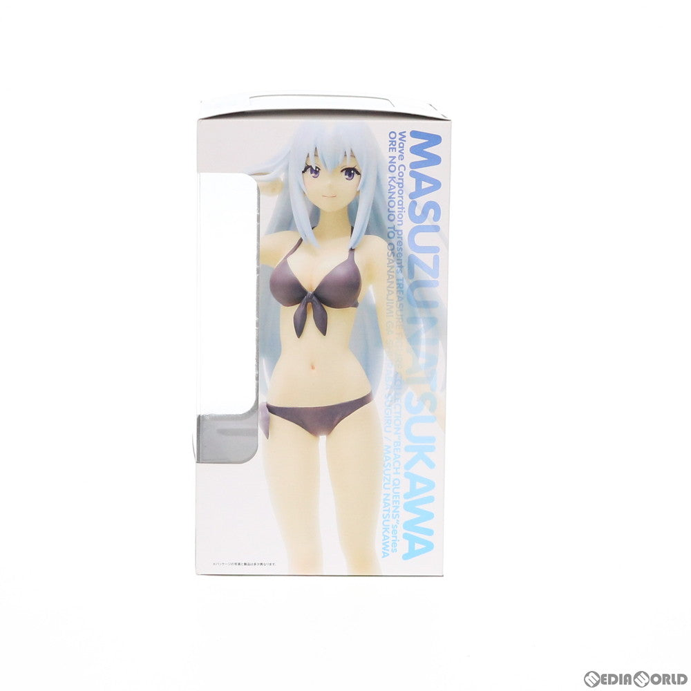【中古即納】[FIG] BEACH QUEENS(ビーチクイーンズ) 夏川真涼(なつかわますず) 俺の彼女と幼なじみが修羅場すぎる 1/10 完成品 フィギュア(NF-271) ウェーブ(WAVE)(20140523)