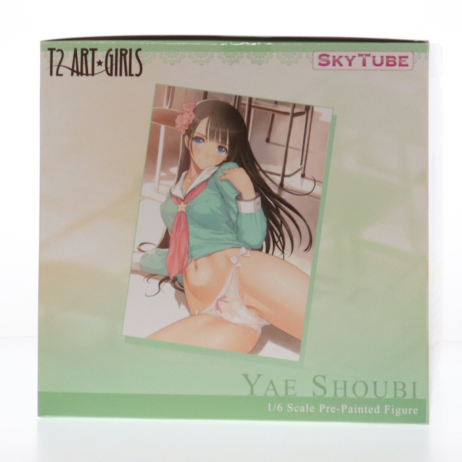 【中古即納】[FIG] ポストカード2枚無し 「お嬢様のいたずら」鐘火八重(しょうびやえ) T2アート☆ガールズ 1/6 完成品 フィギュア(AX-0093) SkyTube(スカイチューブ)(20140611)