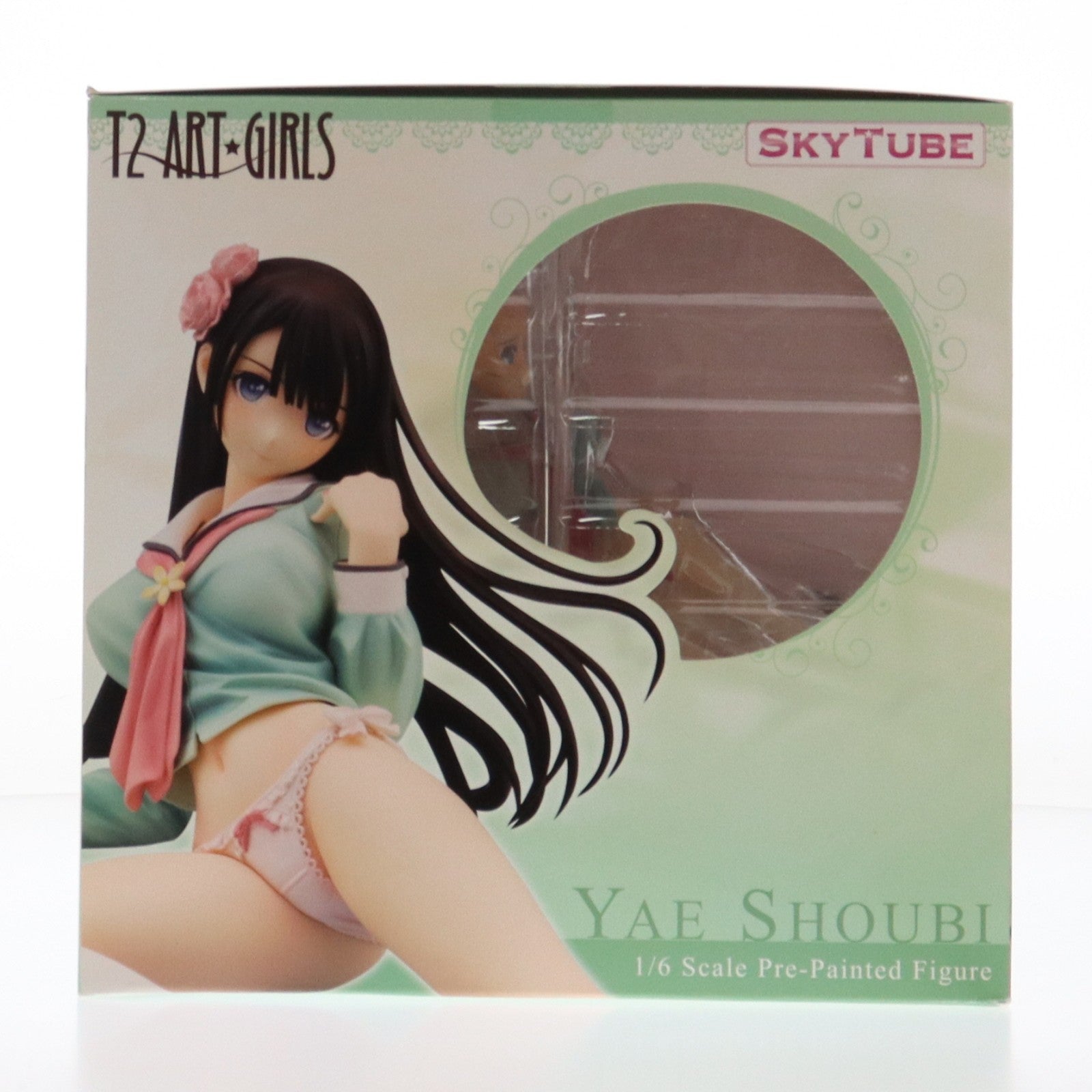 【中古即納】[FIG] ポストカード2枚無し 「お嬢様のいたずら」鐘火八重(しょうびやえ) T2アート☆ガールズ 1/6 完成品 フィギュア(AX-0093) SkyTube(スカイチューブ)(20140611)