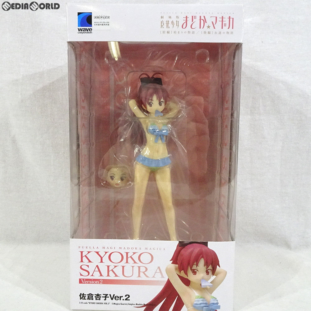【中古即納】[FIG] BEACH QUEENS(ビーチクイーンズ) 佐倉杏子(さくらきょうこ) Ver.2 劇場版 魔法少女まどか☆マギカ [前編] 始まりの物語/[後編] 永遠の物語 1/10 完成品 フィギュア(NF-309) ウェーブ(WAVE)(20140613)