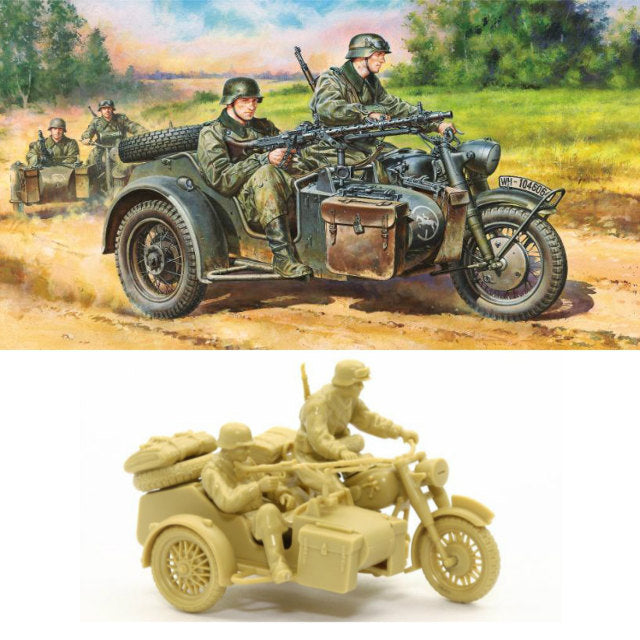 【新品】【お取り寄せ】[PTM] ミリタリーミニチュアシリーズ No.78 1/48 ドイツ軍用サイドカー(32578) タミヤ(20140329)