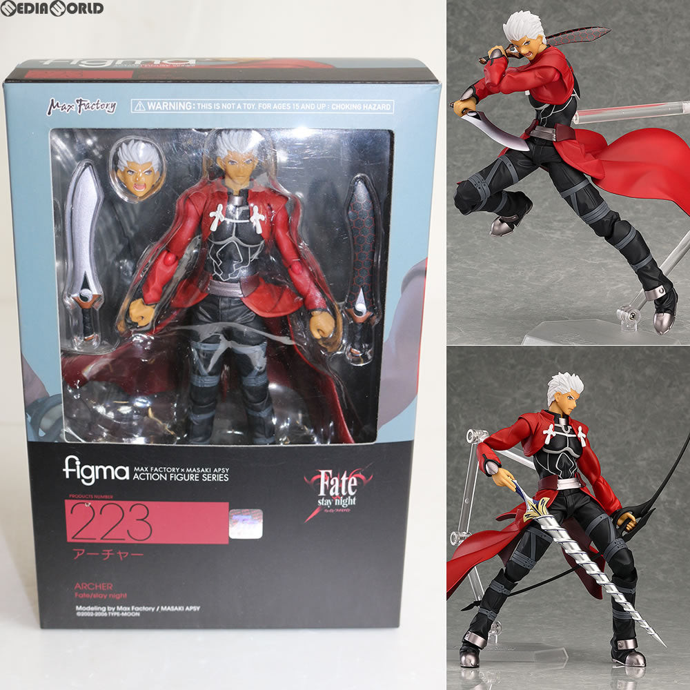 【中古即納】[FIG] figma(フィグマ) 223 アーチャー Fate/stay night(フェイト/ステイナイト) 完成品 可動フィギュア マックスファクトリー(20140830)