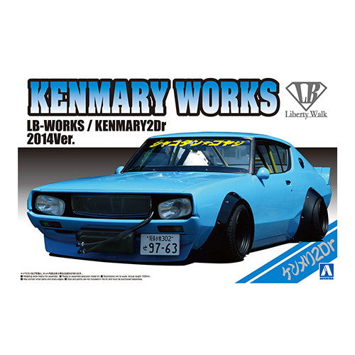 【新品】【お取り寄せ】[PTM] (再々販) 1/24 リバティーウォーク No.6 LBワークス ケンメリ2Dr 2014Ver. プラモデル(011478) アオシマ(20241231)