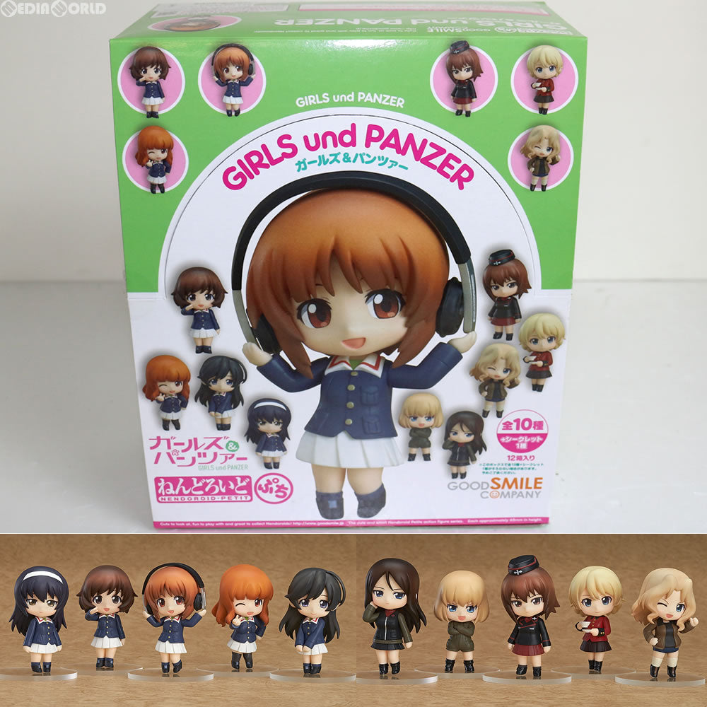 【中古即納】[FIG] (BOX)ねんどろいどぷち ガールズ&パンツァー 可動フィギュア(12個) グッドスマイルカンパニー(20141001)