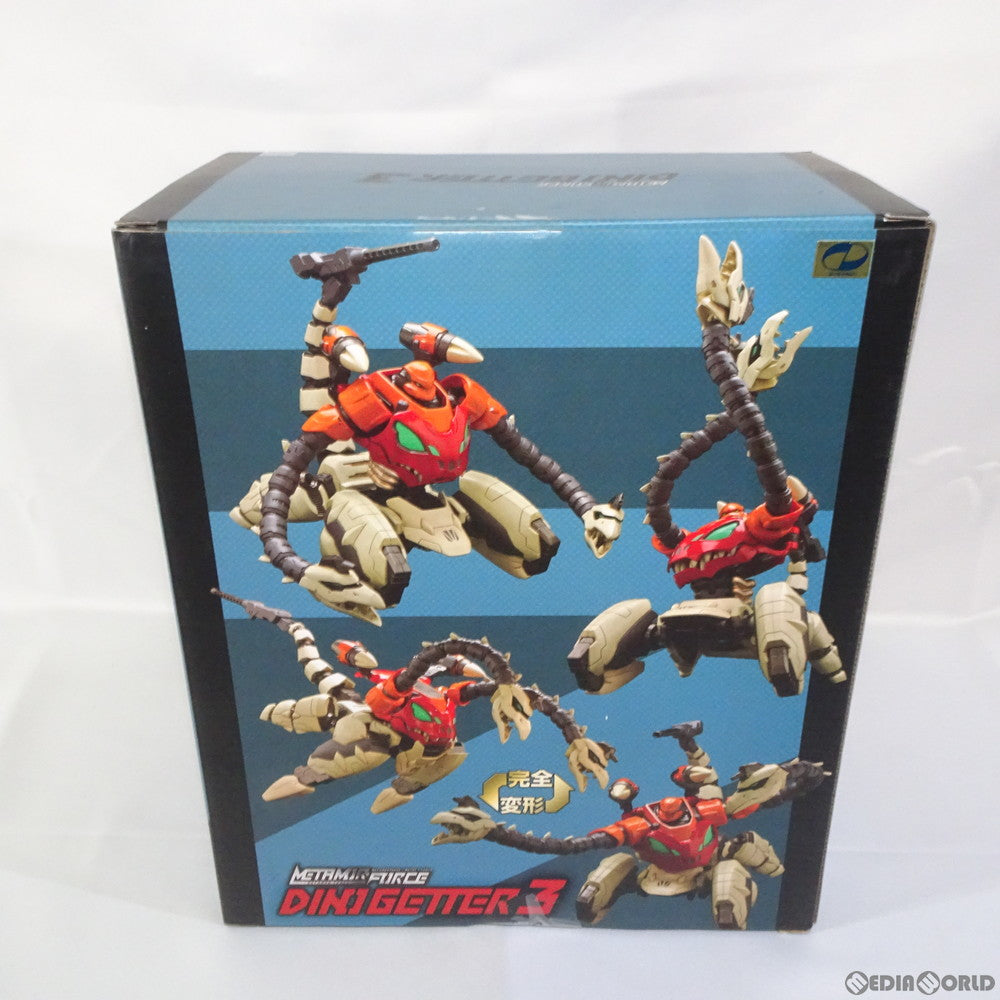 【中古即納】[FIG] METAMOR-FORCE(メタモルフォース) ダイノゲッター3 ダイノゲッター 完成品 可動フィギュア 千値練(せんちねる)(20141109)