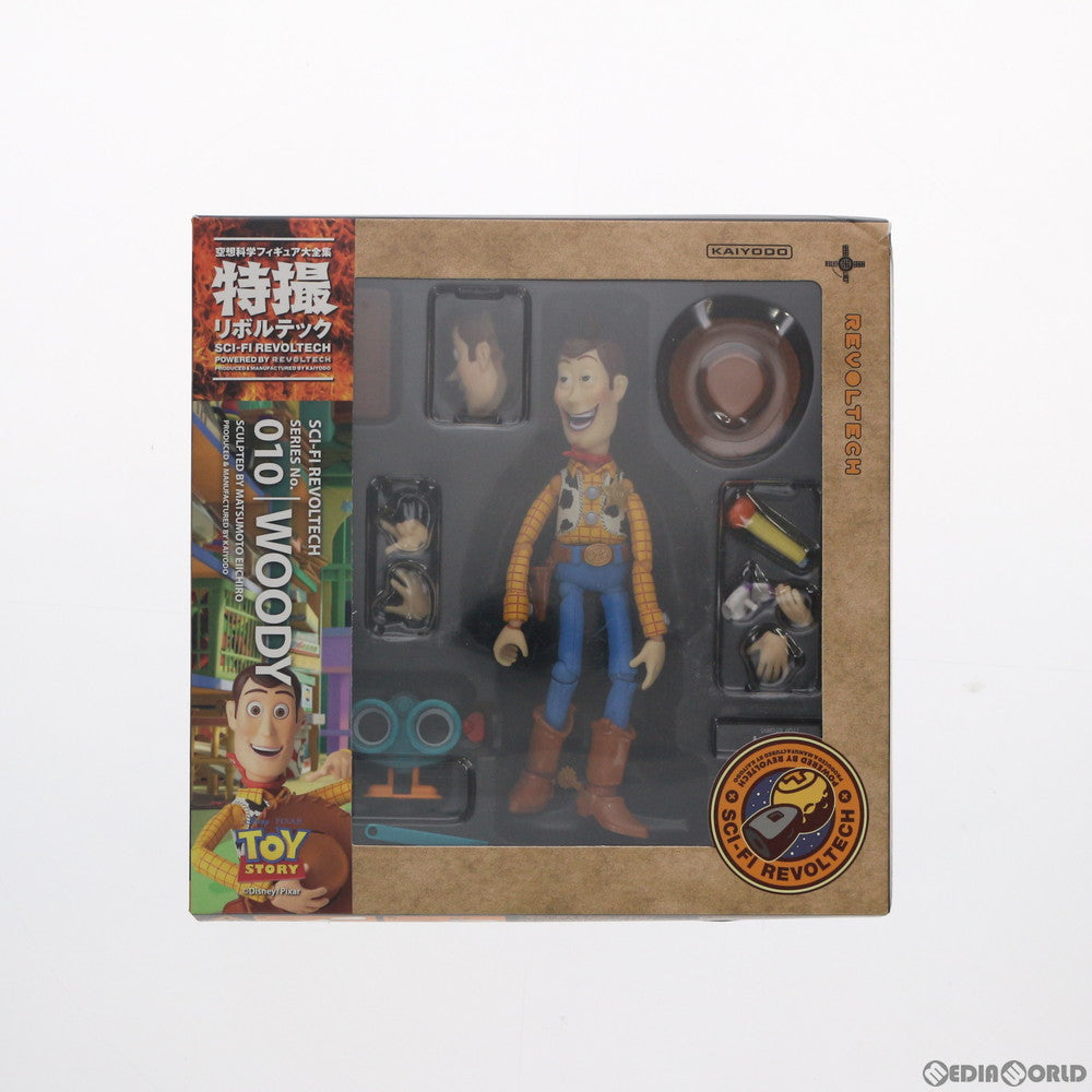 【中古即納】[FIG] 特撮リボルテック No.010 ウッディ(リニューアルパッケージ版) トイ・ストーリー 完成品 可動フィギュア 海洋堂(20141115)