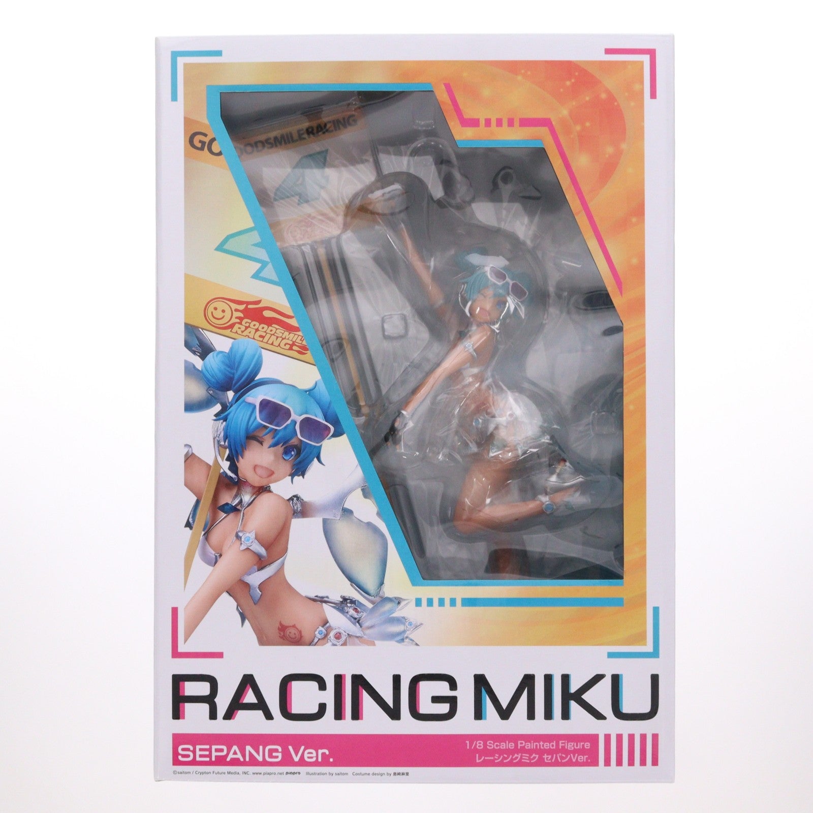 【中古即納】[FIG] レーシングミク セパンVer. 初音ミク GTプロジェクト 1/8 完成品 フィギュア FREEing(フリーイング)(20150429)