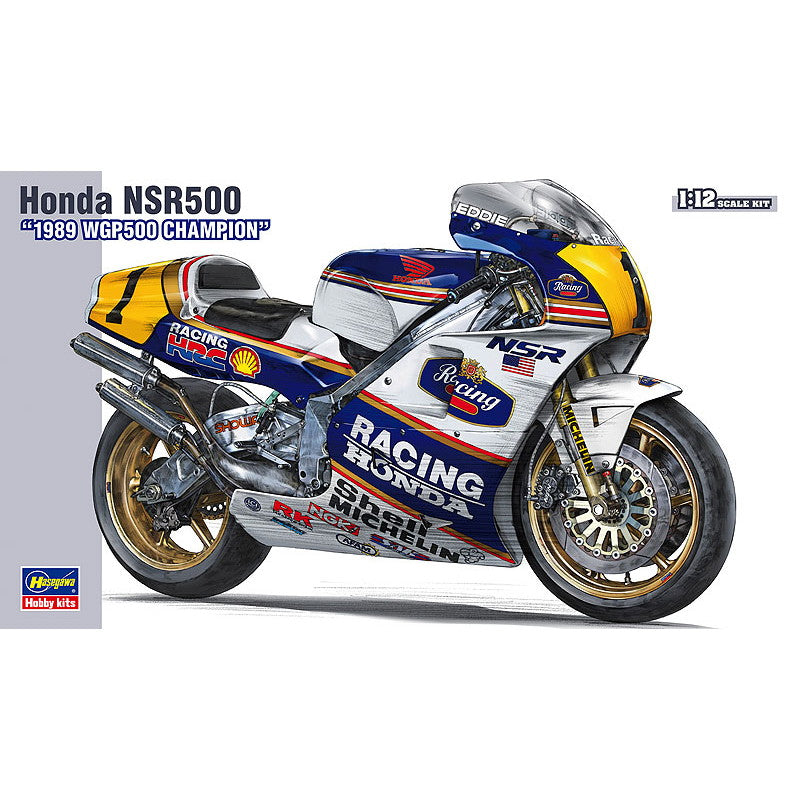 【新品】【お取り寄せ】[PTM] (再販) 1/12 Honda NSR500 『1989 WGP500 チャンピオン』 プラモデル(BK4) ハセガワ(20241031)