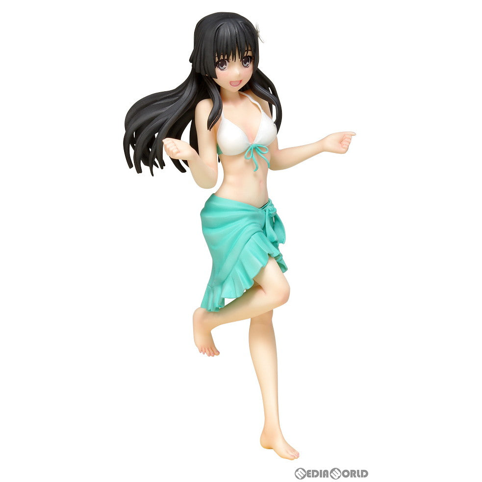 【中古即納】[FIG] BEACH QUEENS(ビーチクイーンズ) 佐天涙子(さてんるいこ) とある科学の超電磁砲S 1/10 完成品 フィギュア(NF-356) ウェーブ(WAVE)(20150314)