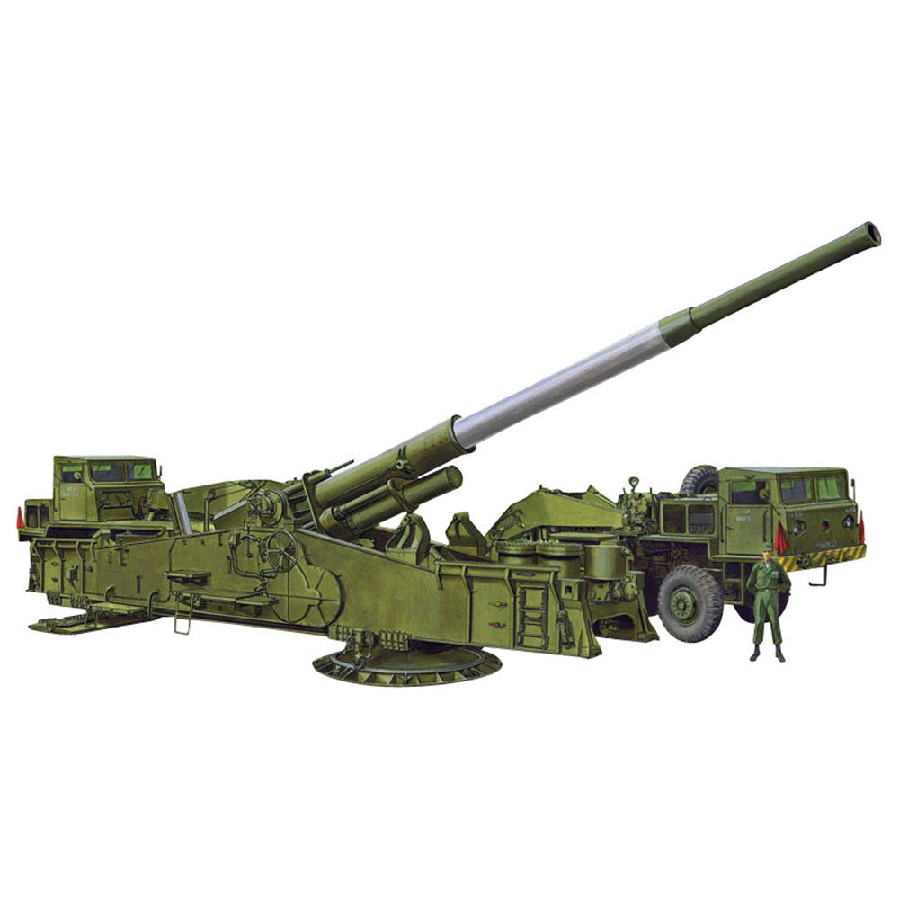 【新品即納】[PTM] (再販) BLACK LABEL 1/72 アメリカ陸軍 M65 アトミック・キャノン 280mm カノン砲 プラモデル(BL7484) DRAGON(ドラゴン) (20240831)