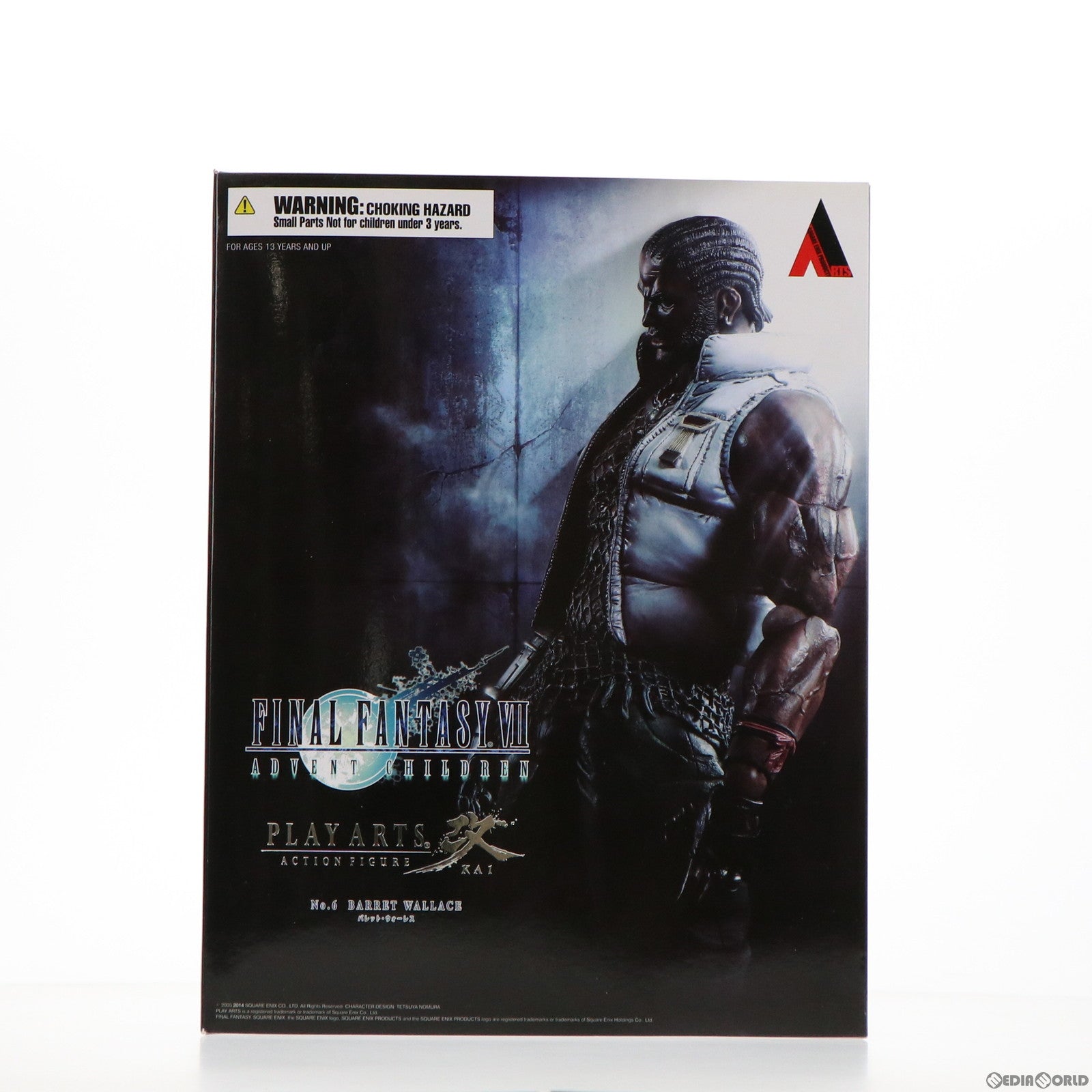 【中古即納】[FIG] PLAY ARTS改(プレイアーツ改) バレット・ウォーレス FINAL FANTASY VII ADVENT CHILDREN(ファイナルファンタジー7 アドベントチルドレン) 完成品 可動フィギュア スクウェア・エニックス(20150110)
