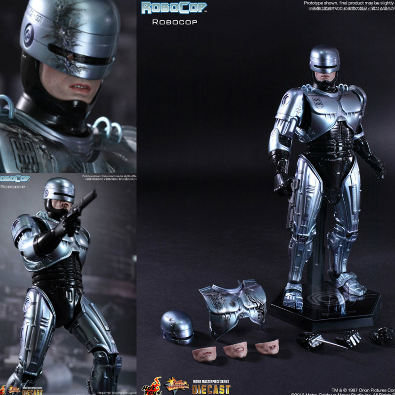 【中古即納】[FIG] ムービー・マスターピース DIECAST ロボコップ ホットトイズ(20141122)