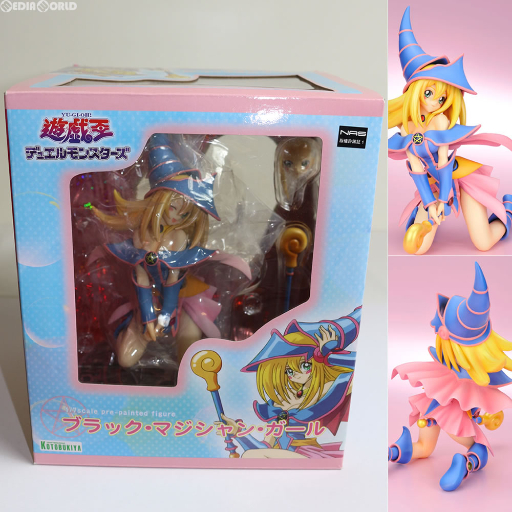 【中古即納】[FIG] ブラック・マジシャン・ガール 遊☆戯☆王 デュエルモンスターズ 1/7 完成品 フィギュア(PP421) コトブキヤ(20170428)