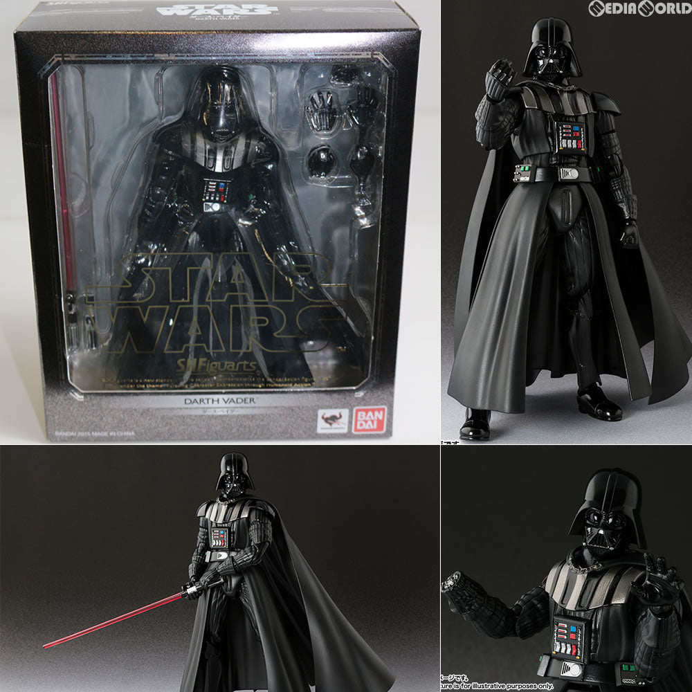 【中古即納】[FIG] S.H.Figuarts(フィギュアーツ) ダース・ベイダー STAR WARS(スター・ウォーズ) 完成品 可動フィギュア バンダイ(20150425)