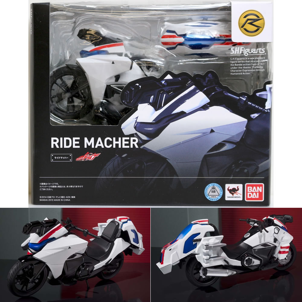 【中古即納】[FIG] S.H.Figuarts(フィギュアーツ) ライドマッハー 仮面ライダードライブ 完成品 可動フィギュア バンダイ(20150620)
