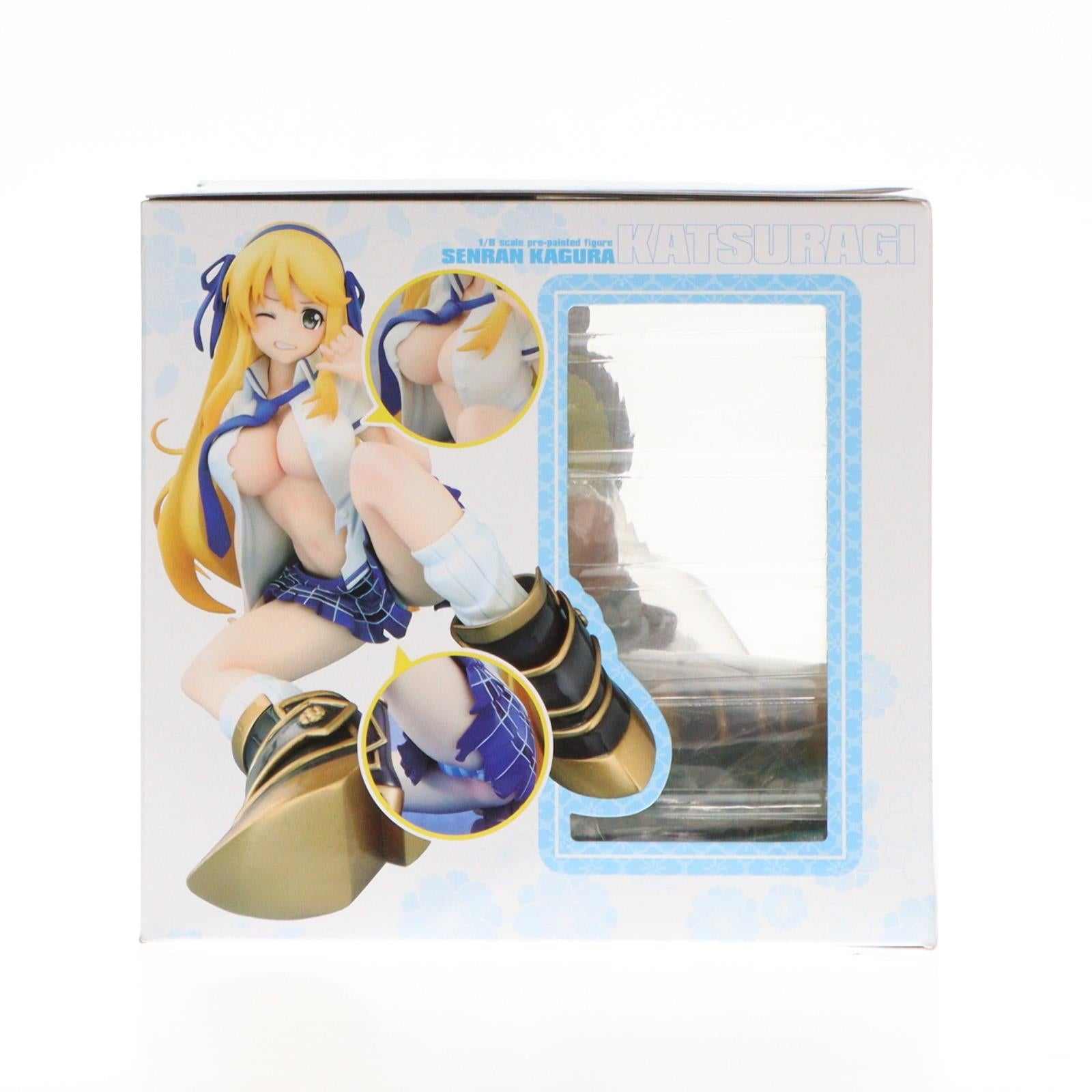 【中古即納】[FIG] 葛城 新乳素材使用 生フィギュア 閃乱カグラ 1/8 完成品 フィギュア キャラアニ(トイズワークス)(20150701)