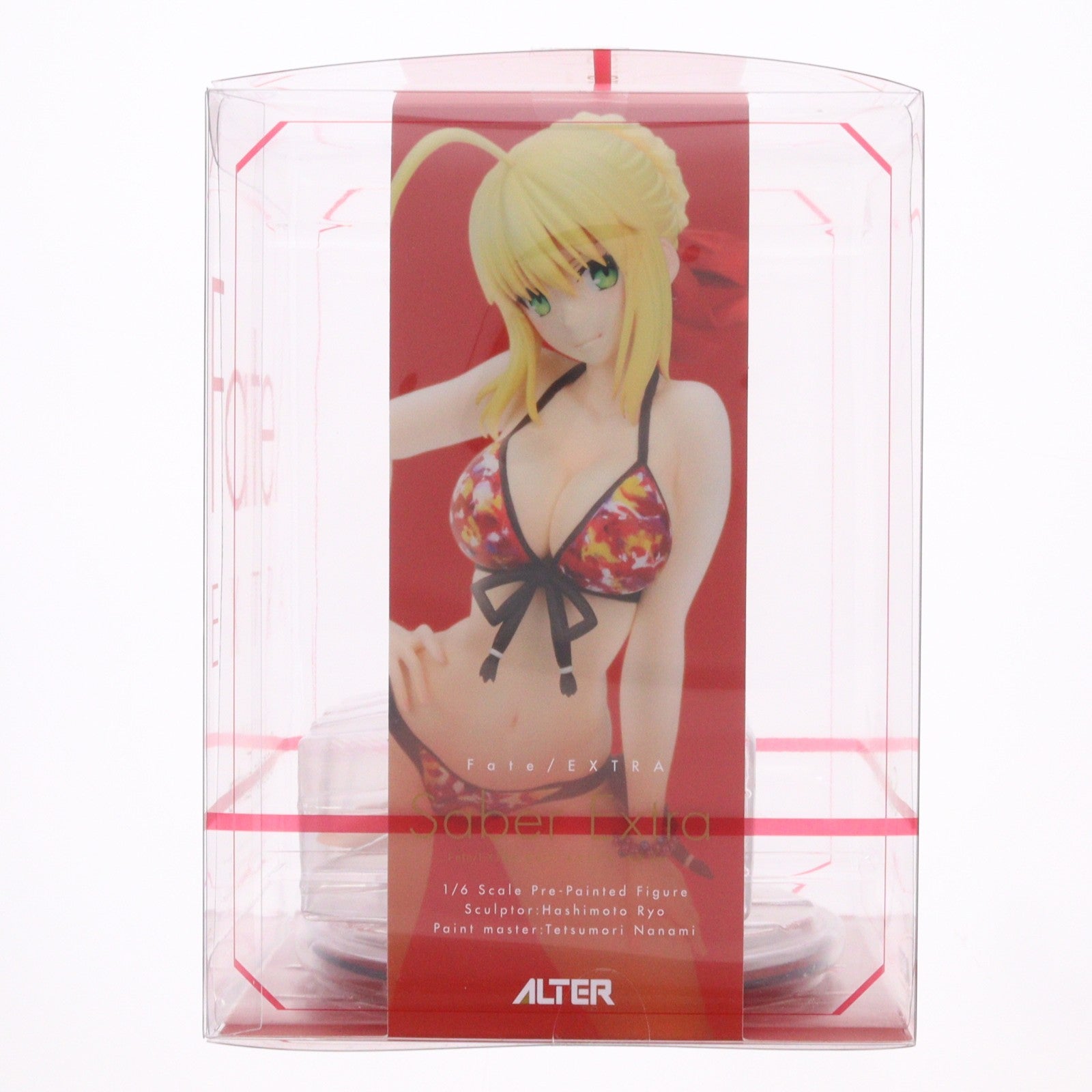 【中古即納】[FIG] セイバーエクストラ 水着Ver. Fate/EXTRA(フェイト/エクストラ) 1/6 完成品 フィギュア アルター(20170525)