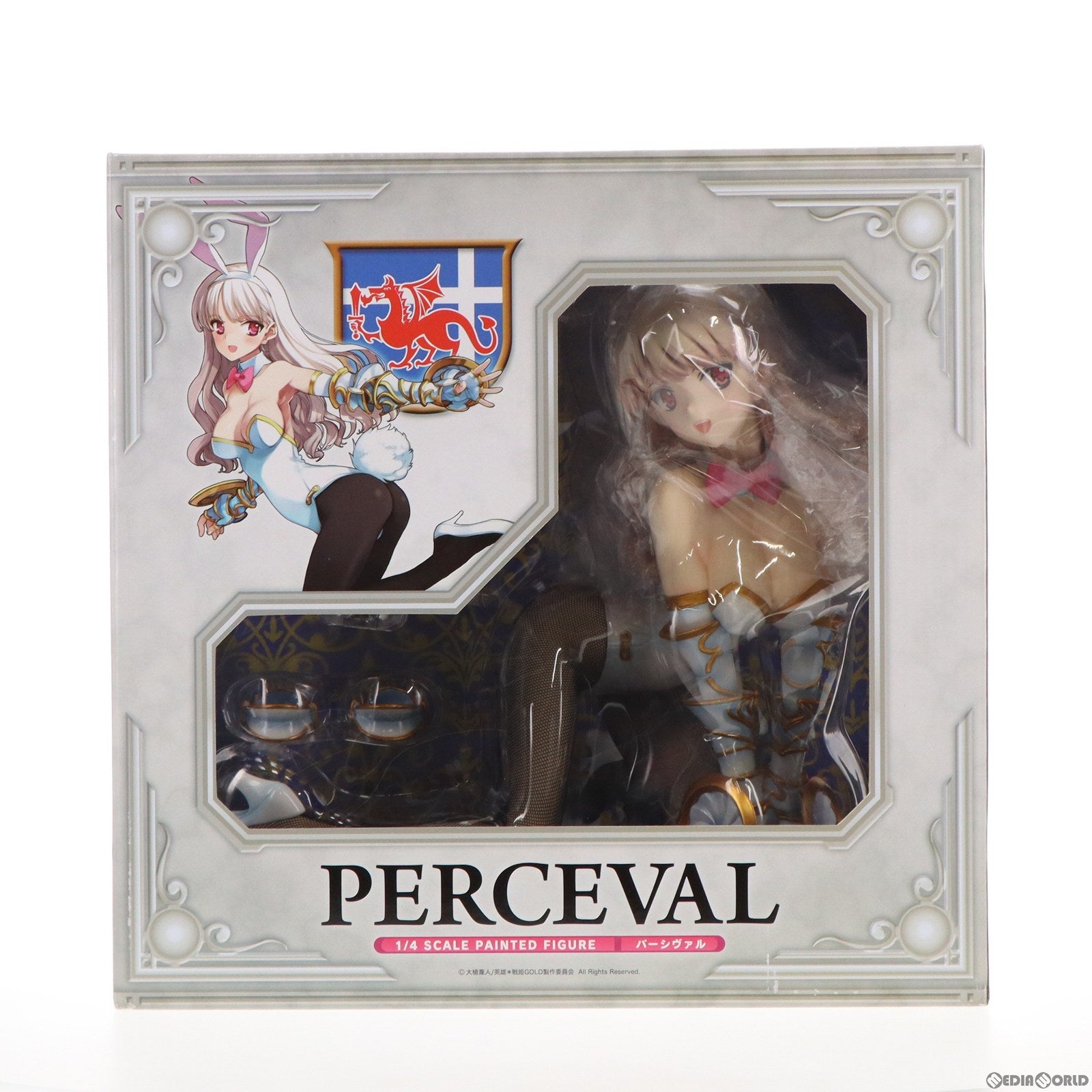 【中古即納】[FIG] パーシヴァル 英雄＊戦姫GOLD 1/4 完成品 フィギュア FREEing(フリーイング)(20151001)