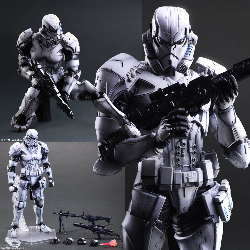 【中古即納】[FIG] スターウォーズ ヴァリアント プレイアーツ改 ストーム・トルーパー フィギュア スクウェア・エニックス(20150717)