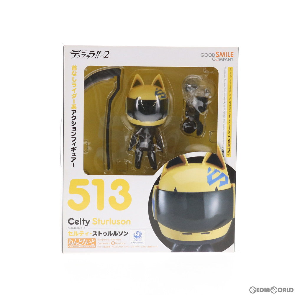 【中古即納】[FIG] ねんどろいど 513 セルティ・ストゥルルソン デュラララ!!×2 完成品 可動フィギュア グッドスマイルカンパニー(20150829)