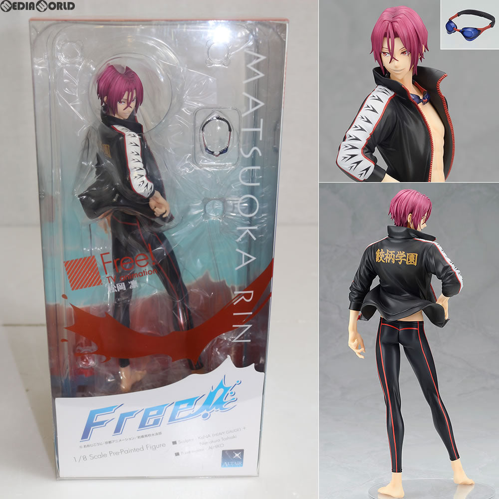 【中古即納】[FIG] 松岡凛(まつおかりん) Free!(フリー!) 1/8 完成品 フィギュア ホビーストック(アルター)(20150913)