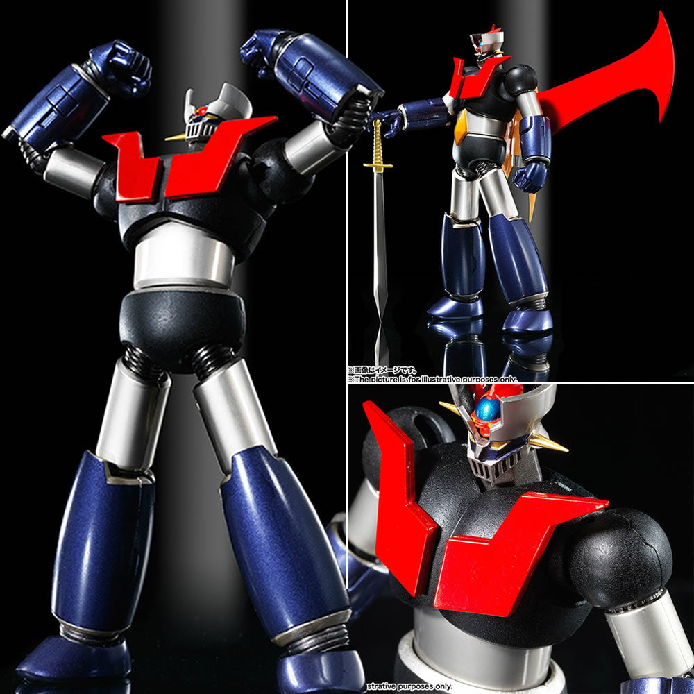 【中古即納】[TOY] スーパーロボット超合金 マジンガーZ～鉄(くろがね)仕上げ～ 完成トイ バンダイ(20150807)