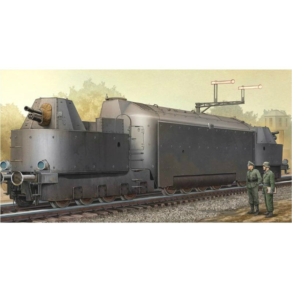 【中古即納】[PTM] 00223 1/35 ドイツ軍用 装甲列車 Nr.16 プラモデル トランペッター(20150719)