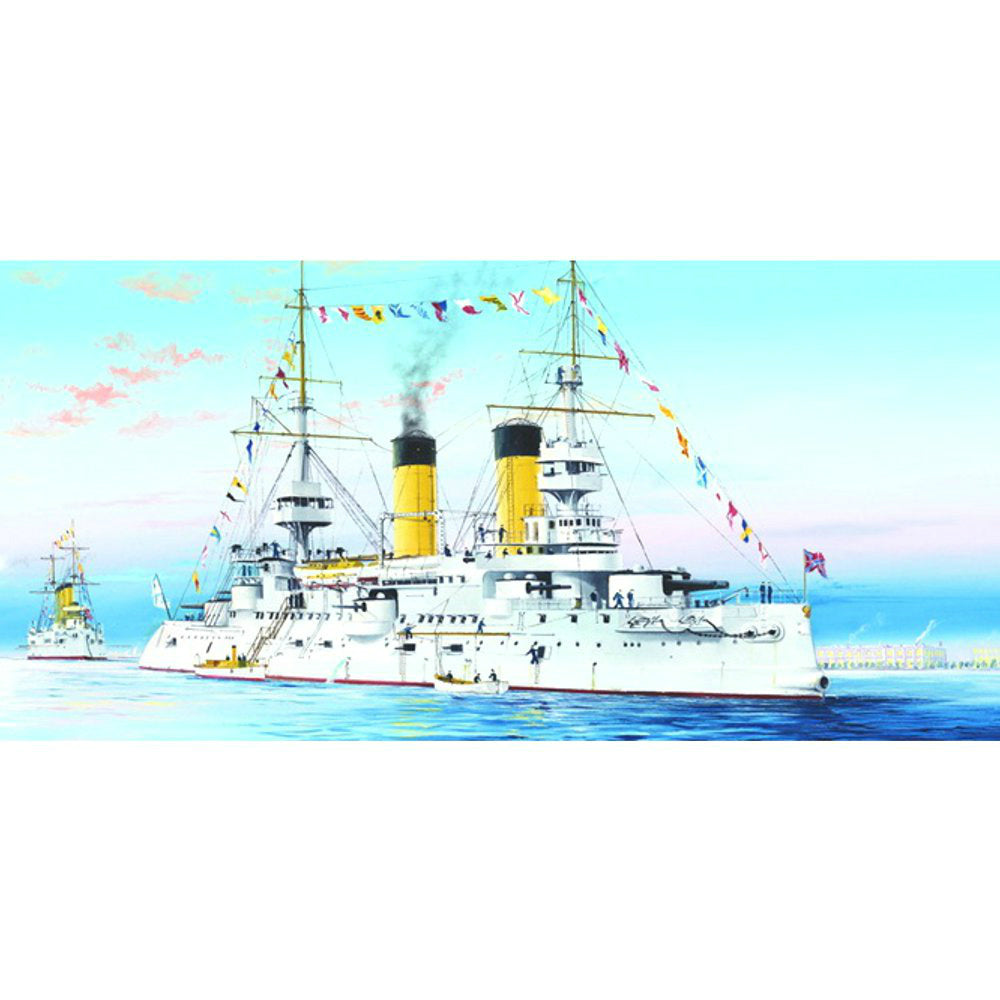 【中古即納】[PTM]  1/350 ロシア海軍 戦艦 ツェサレーヴィチ 1904 プラモデル(05338) トランペッター(TRUMPETER)(20150719)