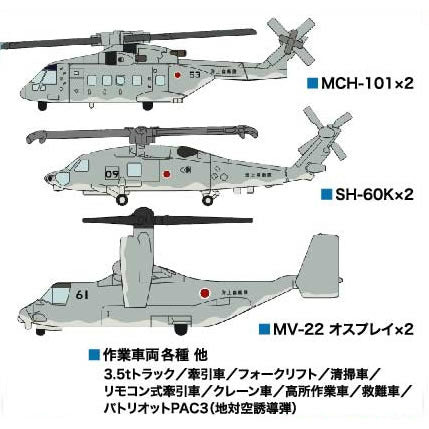 【中古即納】[PTM] QG54 1/700 海上自衛隊 艦載機セット（護衛艦いずも用） プラモデル ハセガワ(20150620)