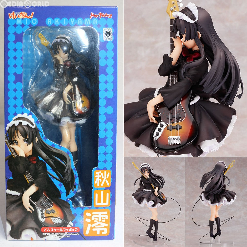 【中古即納】[FIG] 秋山澪(あきやまみお) けいおん! 1/7 完成品 フィギュア マックスファクトリー(20110126)