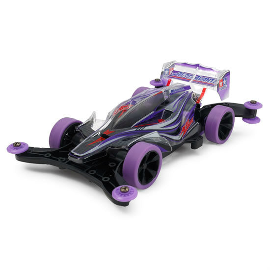 【中古即納】[PTM] ミニ四駆限定 1/32 エアロ アバンテ バイオレットSP (クリヤーボディ)(AR) プラモデル(95062) タミヤ(20150606)