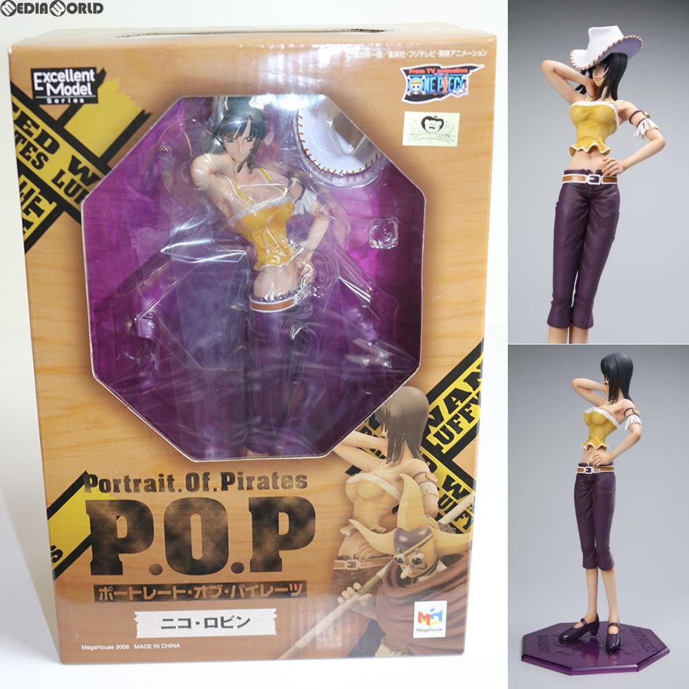 【中古即納】[FIG] Portrait.Of.Pirates P.O.P NEO-5 ニコ・ロビン ONE PIECE(ワンピース) 1/8 完成品 フィギュア メガハウス(20080720)