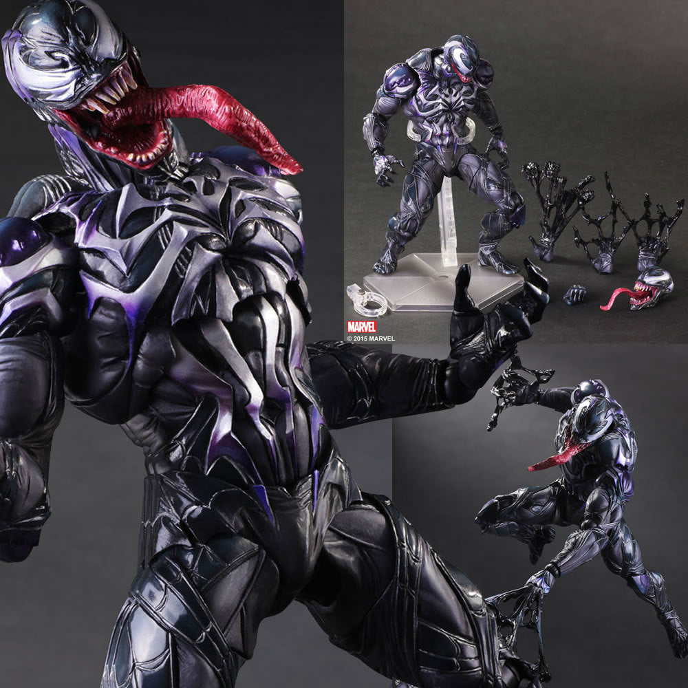 【中古即納】[FIG] MARVEL UNIVERSE VARIANT PLAY ARTS改(ヴァリアントプレイアーツ改) ヴェノム フィギュア スクウェア・エニックス(20151030)