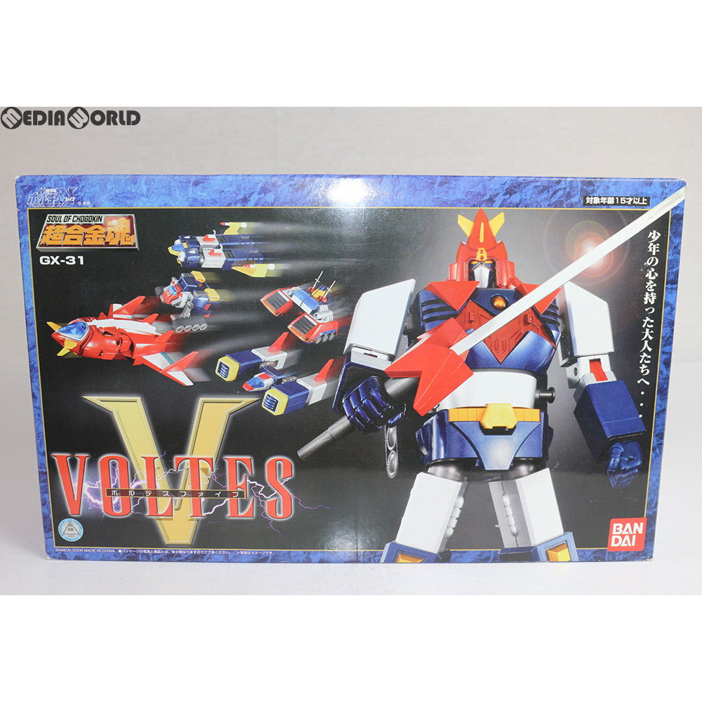 【中古即納】[TOY] 超合金魂 GX-31 ボルテスV 超電磁マシーン ボルテスV(ファイブ) 完成トイ バンダイ(20060531)
