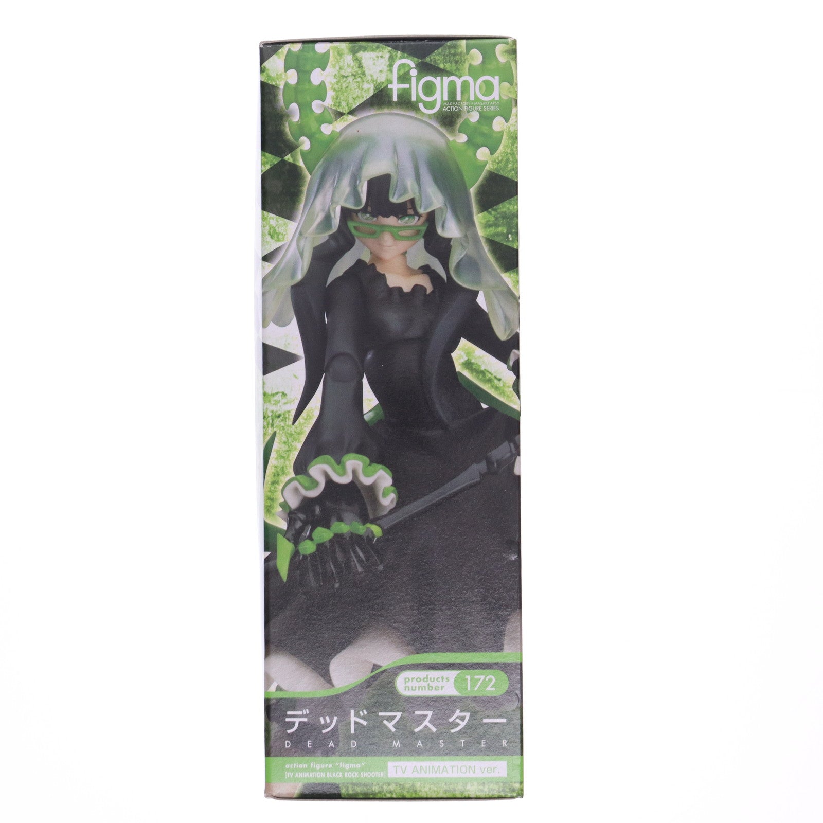 【中古即納】[FIG] figma(フィグマ) 172 デッドマスター TV ANIMATION ver. ブラック★ロックシューター 完成品 可動フィギュア マックスファクトリー(20130531)