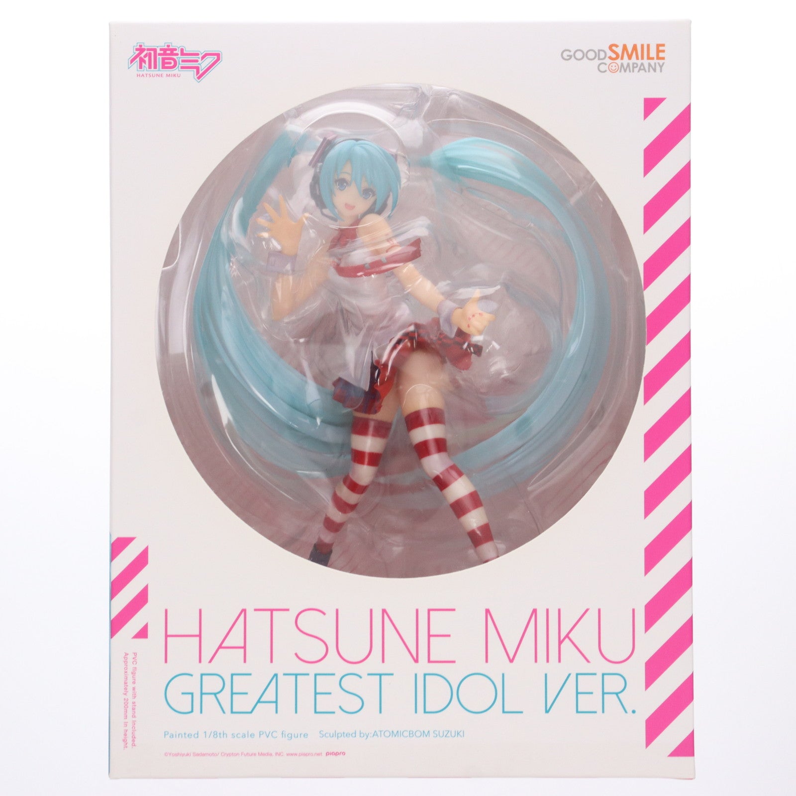 【新品即納】[FIG] 初音ミク グレイテスト・アイドルVer. 1/8完成品 フィギュア グッドスマイルカンパニー(20160618)