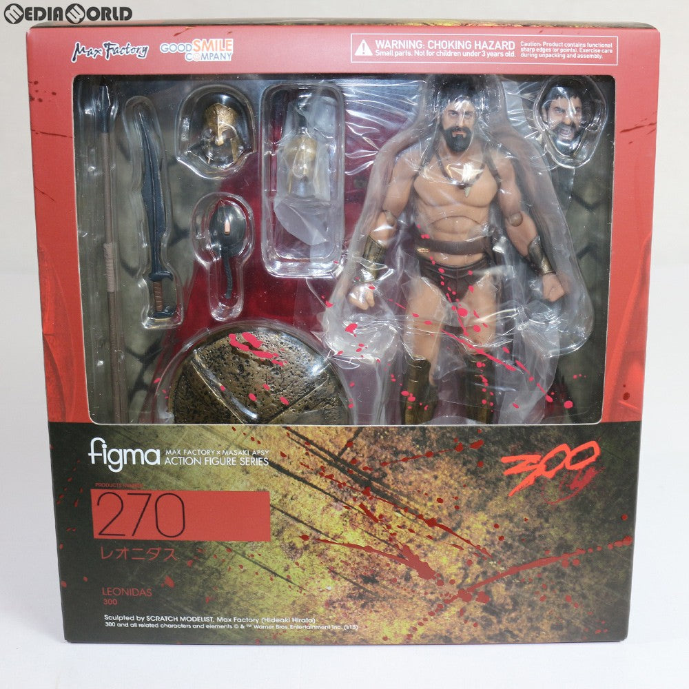 【中古即納】[FIG] figma(フィグマ) 270 レオニダス 300(スリーハンドレッド) 完成品 可動フィギュア グッドスマイルカンパニー(20160416)