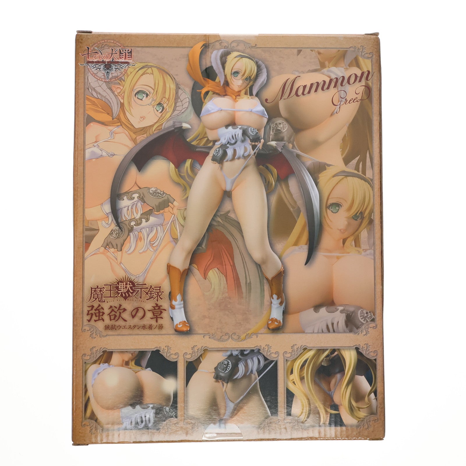 【中古即納】[未開封][FIG] マモン 強欲の章 銃弑ウエスタン 水着ノ節 七つの大罪 魔王黙示録 1/7 完成品 フィギュア オーキッドシード(20160619)