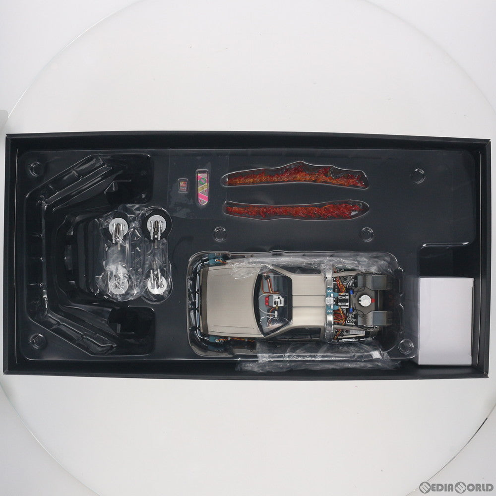 【中古即納】[FIG] Magnetic Floating デロリアン タイムマシン バック・トゥ・ザ・フューチャー PART2 1/20 完成品 フィギュア Kids Logic(キッズロジック)/千値練(せんちねる)(20161026)