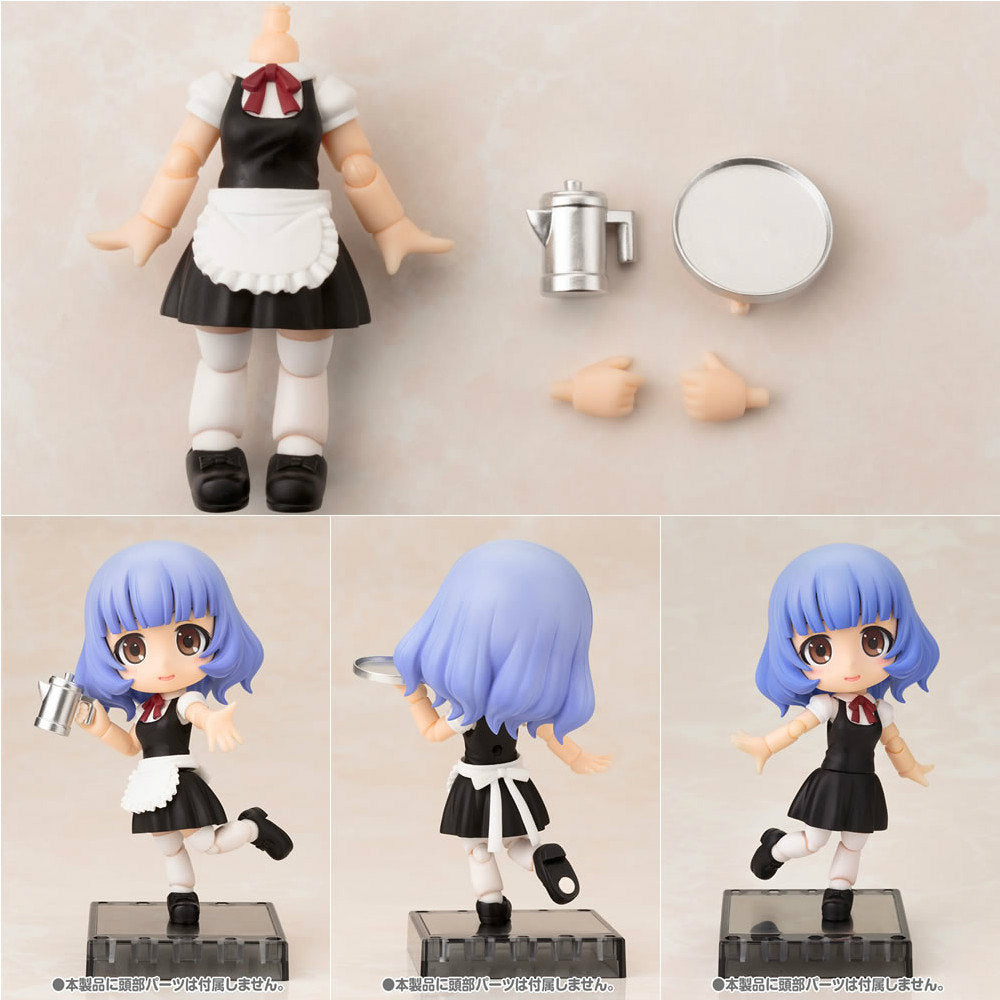 【中古即納】[FIG] キューポッシュえくすとら ウェイトレスボディ ショート丈(黒) 完成品 フィギュアアクセサリー コトブキヤ(20160525)