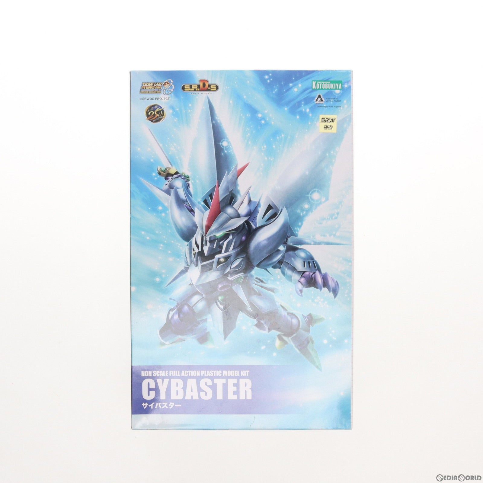 【中古即納】[PTM] S.R.D-S サイバスター スーパーロボット大戦OG プラモデル(KP389) コトブキヤ(20160416)