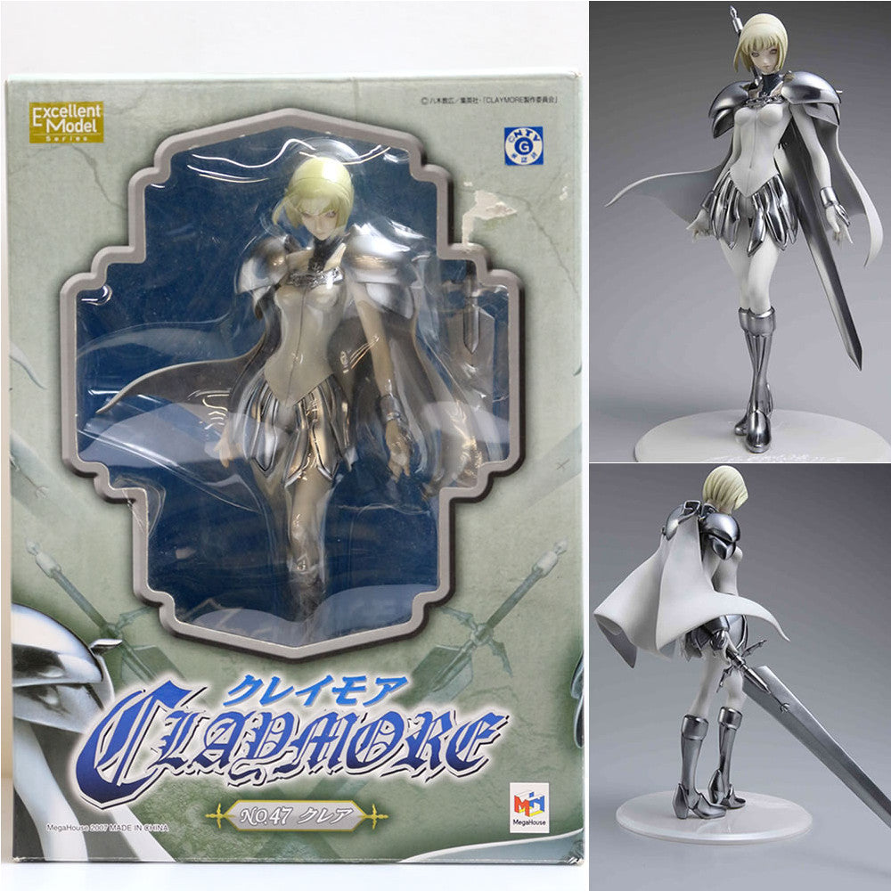 【中古即納】[FIG] エクセレントモデル NO.47 クレア クレイモア 1/8 完成品 フィギュア メガハウス(20090228)