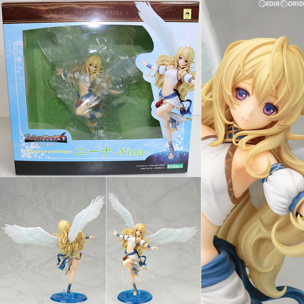 【中古即納】[FIG] ニーナ ブレス オブ ファイア6 白竜の守護者たち 1/8 完成品 フィギュア(PP615) コトブキヤ(20160608)