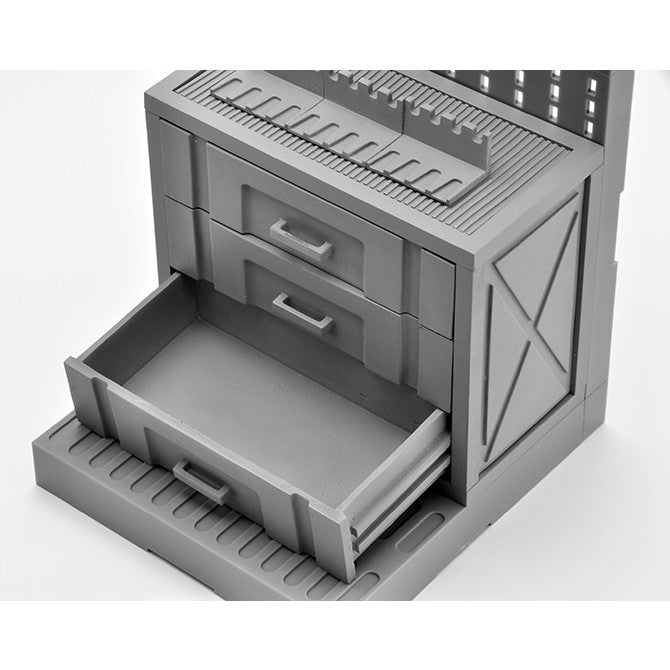 【中古即納】[PTM] LittleArmory(リトルアーモリー) LD006 1/12 ガンラックB プラモデル(265634) TOMYTEC(トミーテック) (20160630)