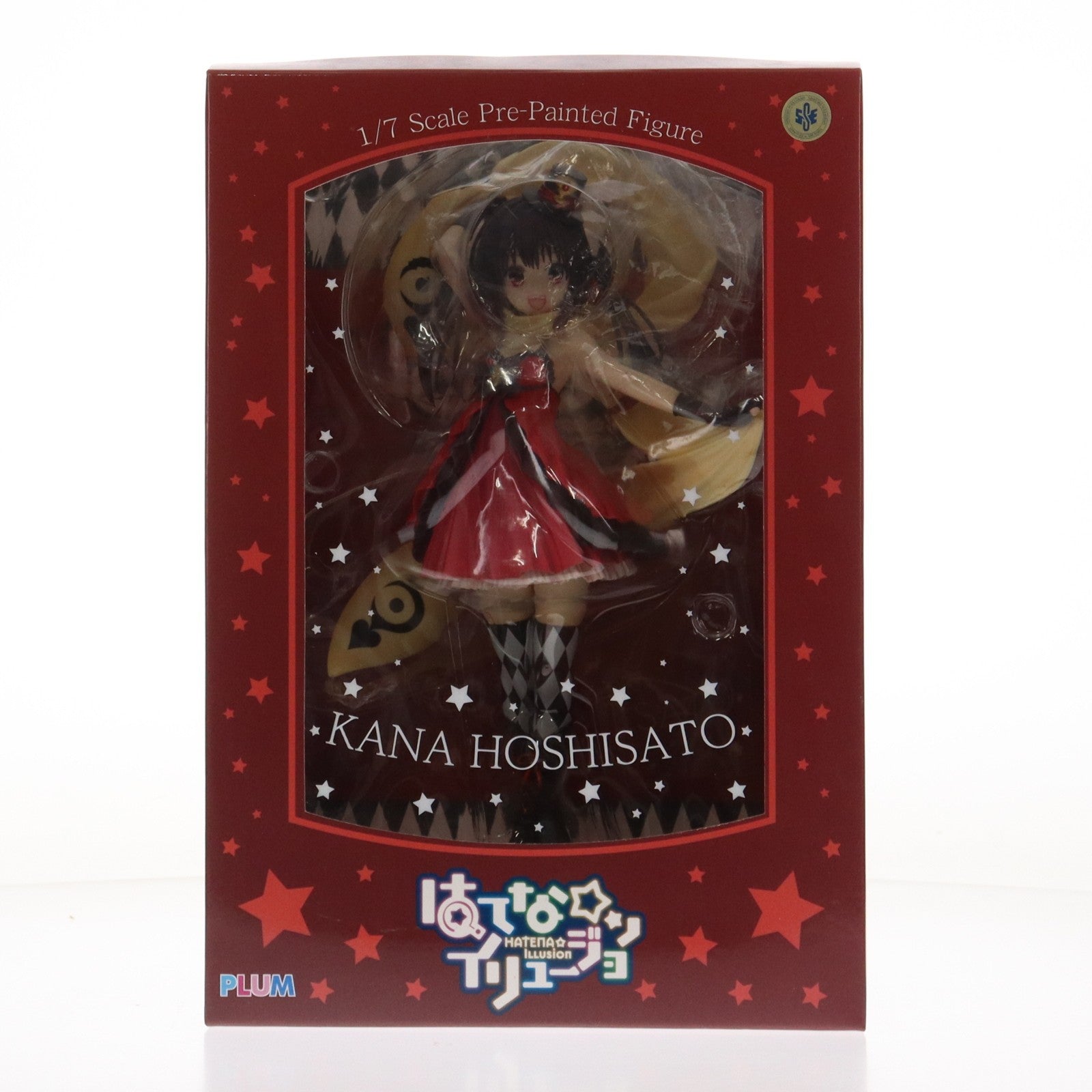 【中古即納】[FIG] 星里果菜(ほしさとかな) はてな☆イリュージョン 1/7 完成品 フィギュア(PF057) PLUM(プラム)(20160527)