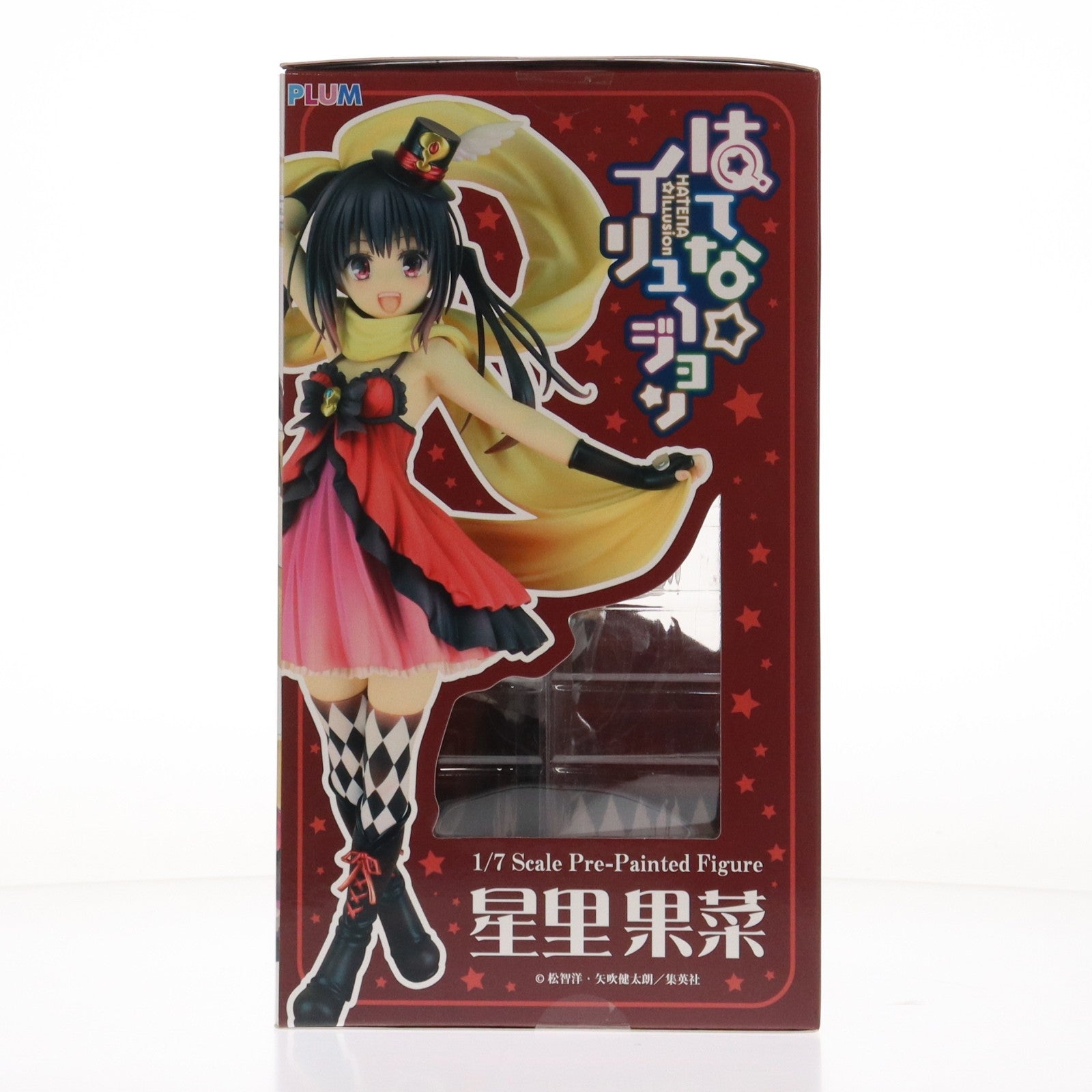 【中古即納】[FIG] 星里果菜(ほしさとかな) はてな☆イリュージョン 1/7 完成品 フィギュア(PF057) PLUM(プラム)(20160527)