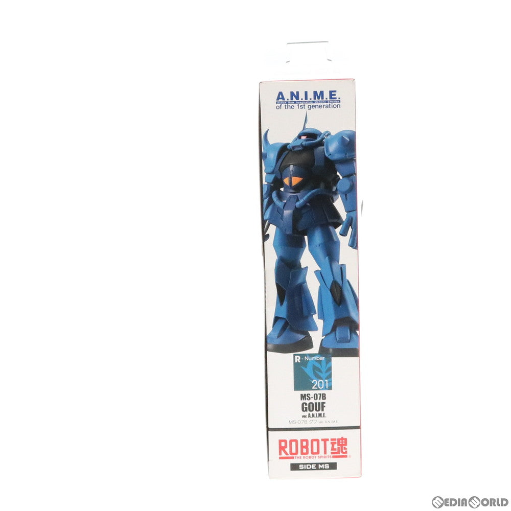 【中古即納】[FIG] ROBOT魂(SIDE MS) MS-07B グフ ver. A.N.I.M.E. 機動戦士ガンダム 完成品 可動フィギュア バンダイ(20160722)
