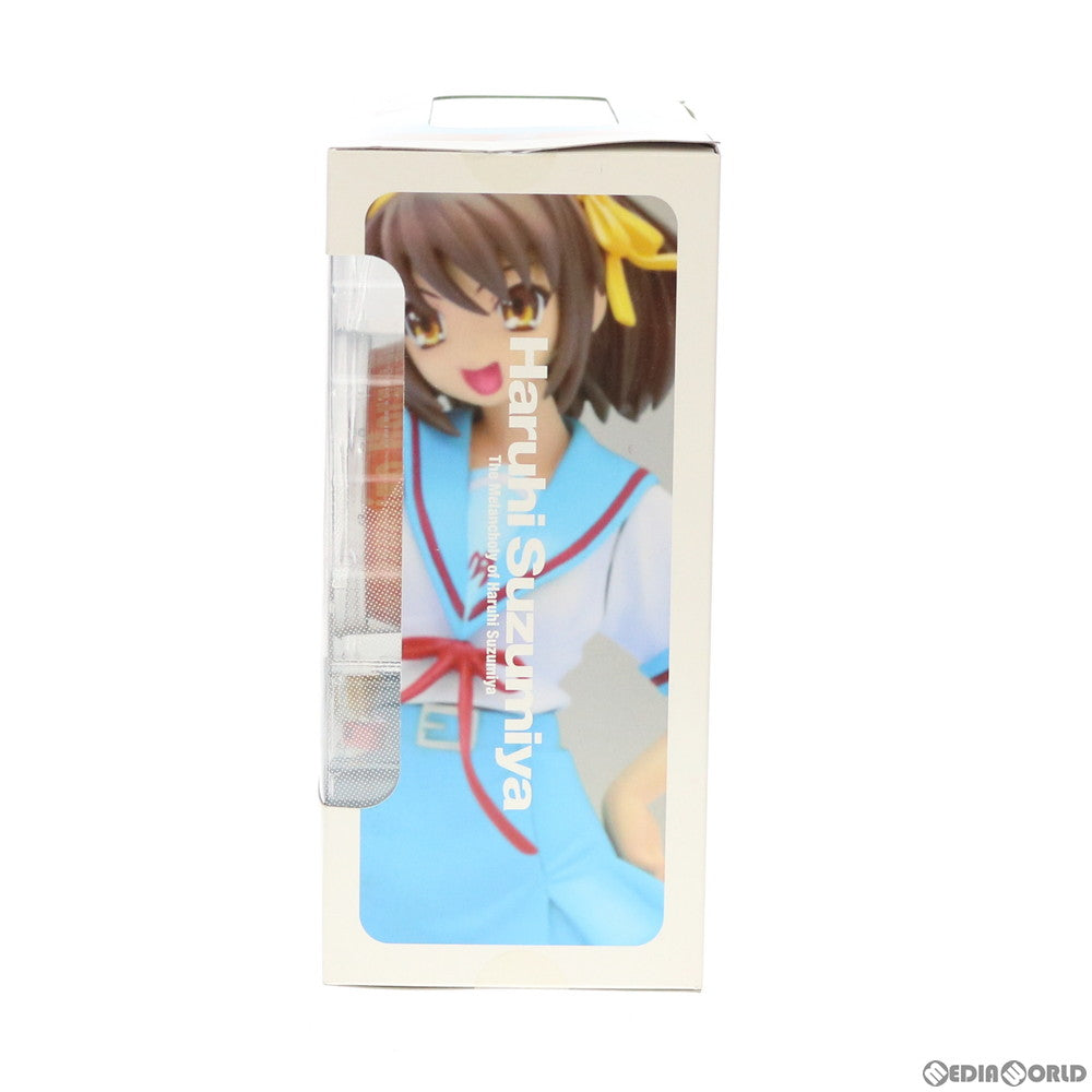 【中古即納】[FIG] トレジャーフィギュアコレクション 涼宮ハルヒ(すずみやはるひ) [制服Ver.] 涼宮ハルヒの憂鬱 1/10 完成品 フィギュア(NF-53) ウェーブ(WAVE)(20080531)