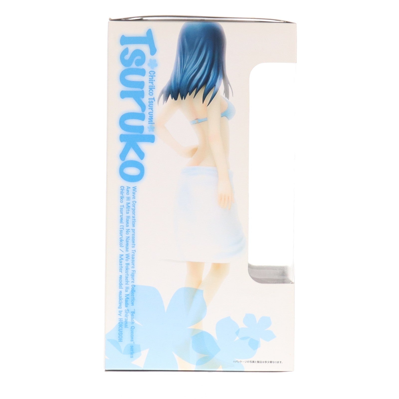 【中古即納】[FIG] BEACH QUEENS(ビーチクイーンズ) 鶴見知利子(つるこ/つるみちりこ) あの日見た花の名前を僕達はまだ知らない。 1/10 完成品 フィギュア(NF-180) ウェーブ(WAVE)(20120620)